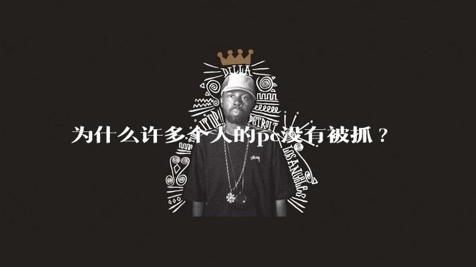 为什么许多个人的pc没有被抓?